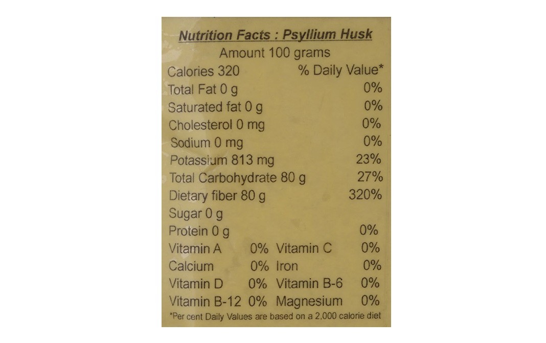 Chataka Psyllium Husk    Pack  300 grams